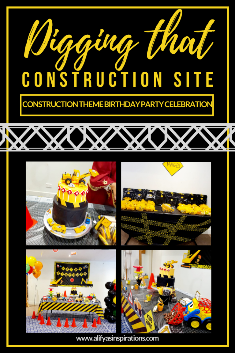 Construction theme Birthday Party ideas