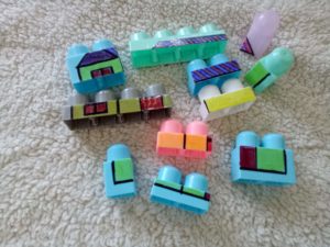 Make your own Lego Puzzles for toddlers