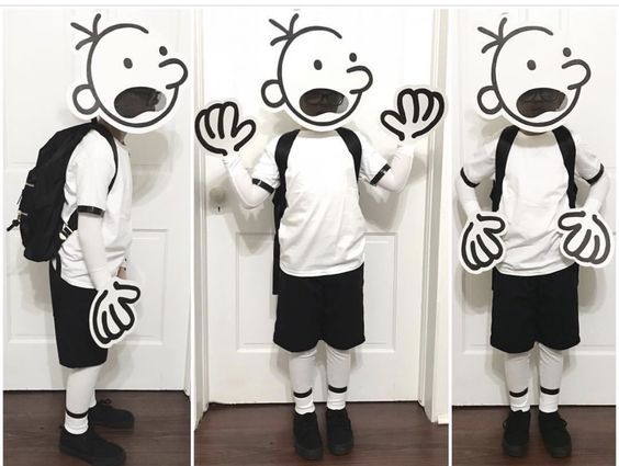 Diary of a Wimpy kid at DIY Book week costumes