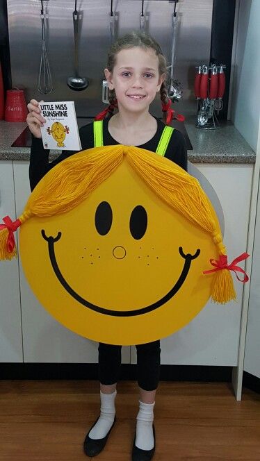 Little Miss Sunshine at DIY Book week costumes