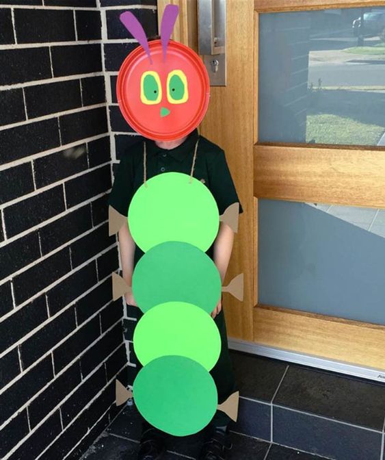 The very Hungry Caterpillar at DIY Book week costumes