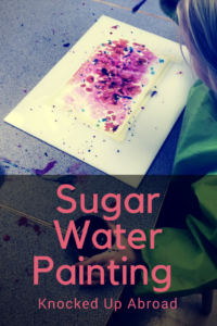 sugar water painting