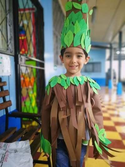 The Giving tree at DIY Book week costumes
