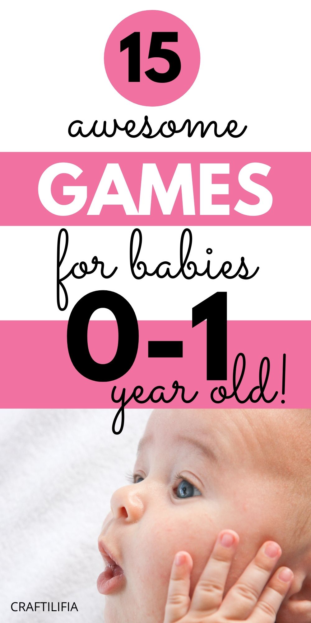 15 easy and awesome games and interactive toys including sensory games that are fun and important for a baby's healthy development. See innovative ways to entertain your 0 to 1 year old child.