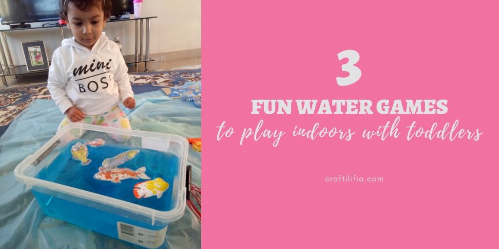 3 indoor water play ideas for toddlers