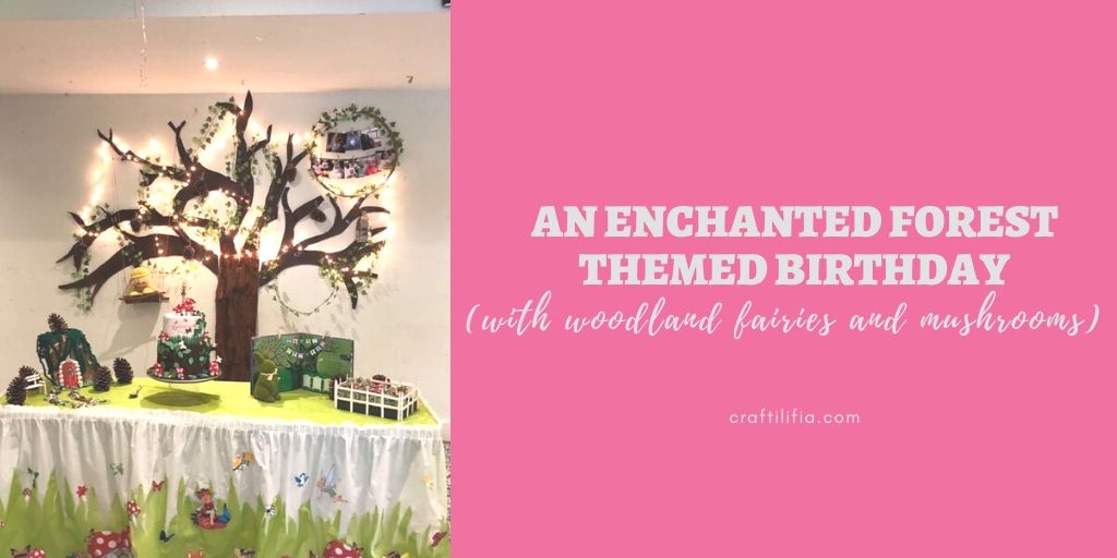 Enchanted forest theme birthday party decoration ideas