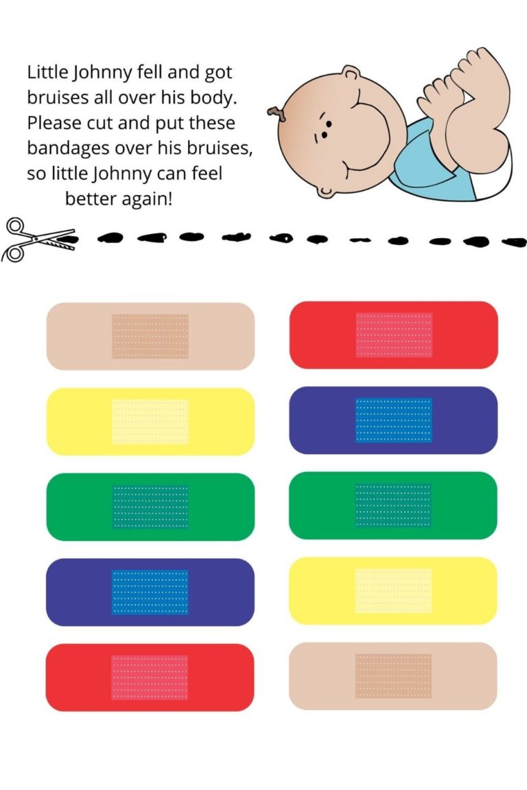 printable bandages for kids